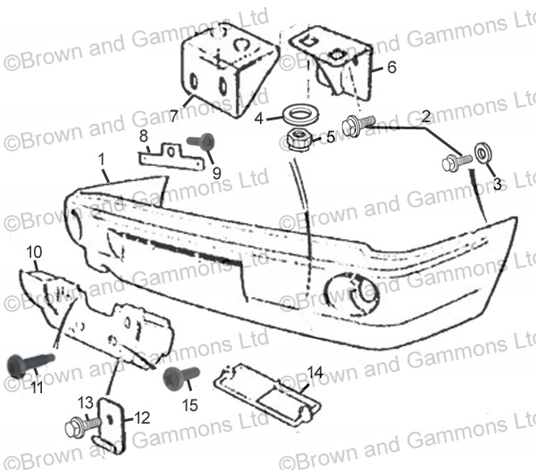 Image for Rear Bumper & Fittings